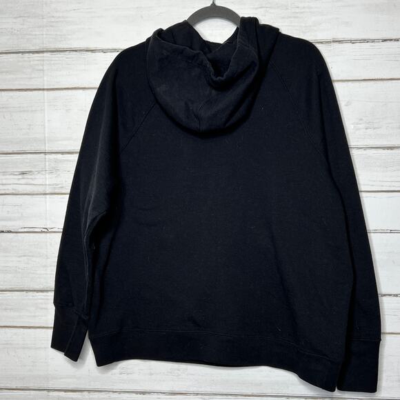 Champion Powerblend Fleece Hooded Sweatshirt Pullover Black Plus Size 2X - Picture 3 of 9